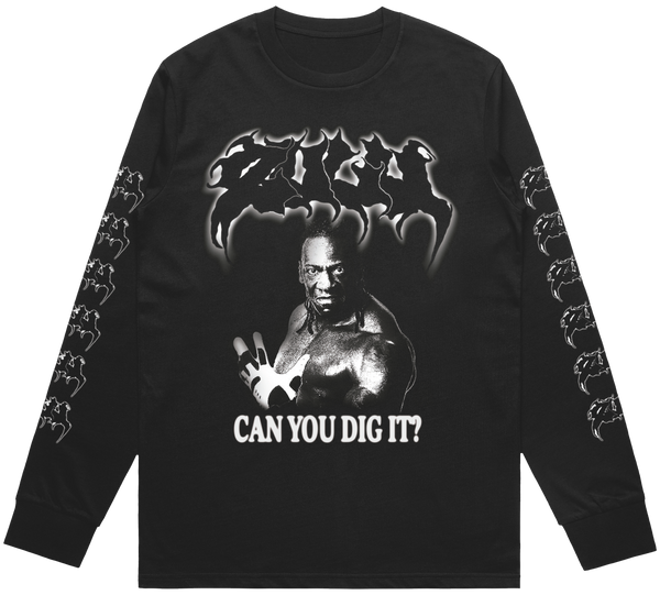 Can You Dig It Black Long sleeve